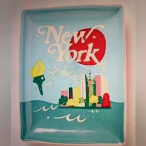 ❤️ ANTHROPOLOGIE  NEW YORK CITY DANIELLA MANINI TRINKET DISH NEW